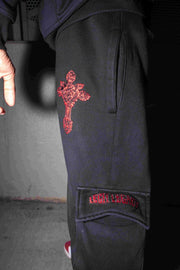 Black Flared Joggers - Legit Legacy