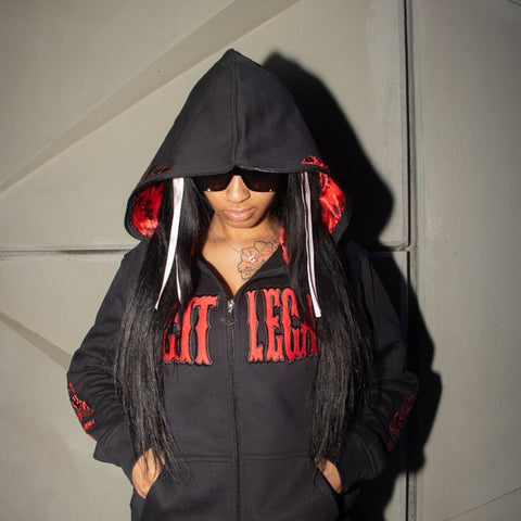 Black Wealth Hoodies - Legit Legacy