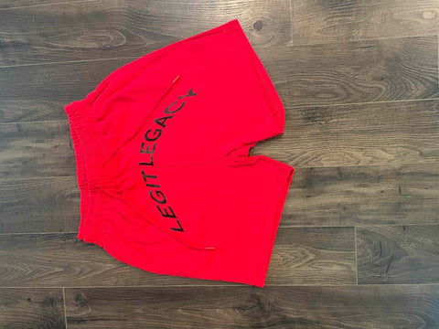 Legacy Red shorts - Legit Legacy